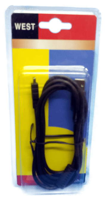 CABLE, WEST, USB- MINI LEAD 5 PINES