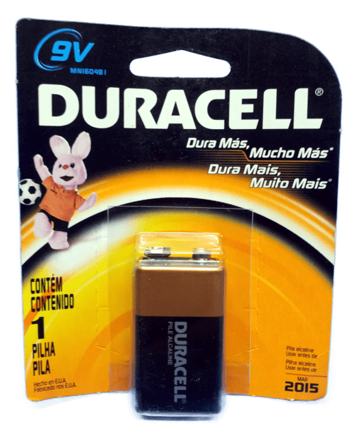 PILA ALK, DURACELL, 9V